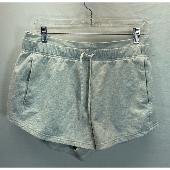 lululemon athletica Pants - Lululemon Inner Glow High Rise Size 10 Heather Gray Lounge Athleisure Pockets